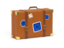 European Union. Travel suitcase icon. Download icon.