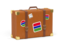 Gambia. Travel suitcase icon. Download icon.
