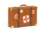 Guernsey. Travel suitcase icon. Download icon.