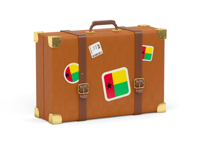 Travel suitcase icon. Download flag icon of Guinea-Bissau at PNG format