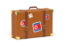 North Korea. Travel suitcase icon. Download icon.