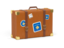 Kosovo. Travel suitcase icon. Download icon.