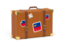 Liechtenstein. Travel suitcase icon. Download icon.