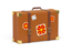 Macedonia. Travel suitcase icon. Download icon.