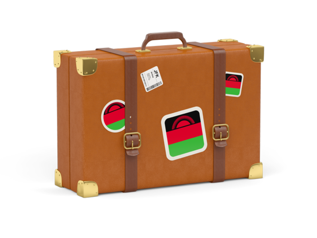 Travel suitcase icon. Download flag icon of Malawi at PNG format