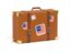 Malaysia. Travel suitcase icon. Download icon.