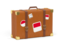 Monaco. Travel suitcase icon. Download icon.