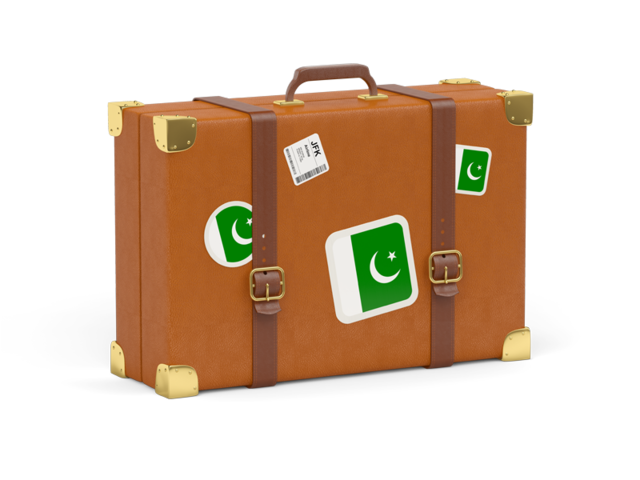 Travel suitcase icon. Download flag icon of Pakistan at PNG format
