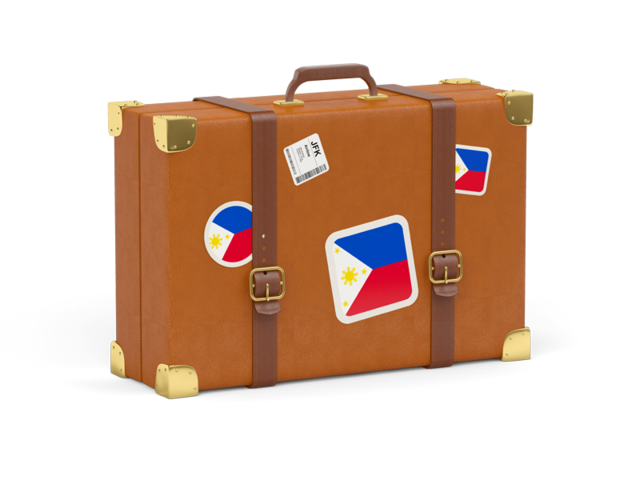 Travel suitcase icon. Download flag icon of Philippines at PNG format