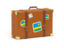 Rwanda. Travel suitcase icon. Download icon.