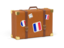 Saint Barthelemy. Travel suitcase icon. Download icon.