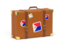 Sint Maarten. Travel suitcase icon. Download icon.