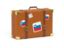 Slovenia. Travel suitcase icon. Download icon.