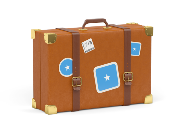 Travel suitcase icon. Download flag icon of Somalia at PNG format