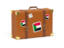 Sudan. Travel suitcase icon. Download icon.