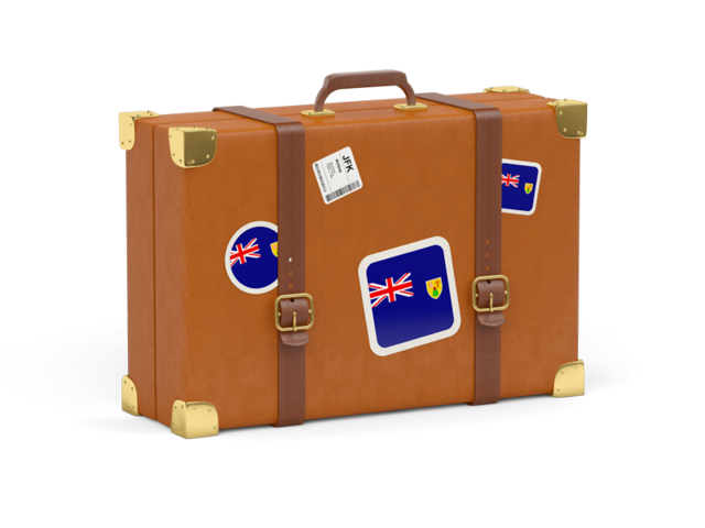 Travel suitcase icon. Download flag icon of Turks and Caicos Islands at PNG format