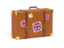 United Kingdom. Travel suitcase icon. Download icon.