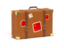 Soviet Union. Travel suitcase icon. Download icon.