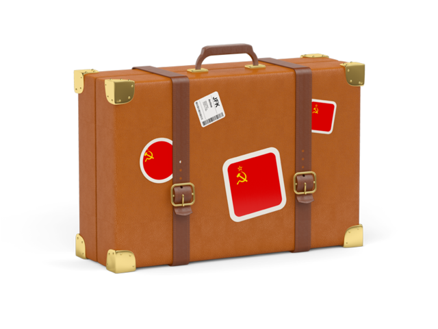 Travel suitcase icon. Download flag icon of Soviet Union at PNG format