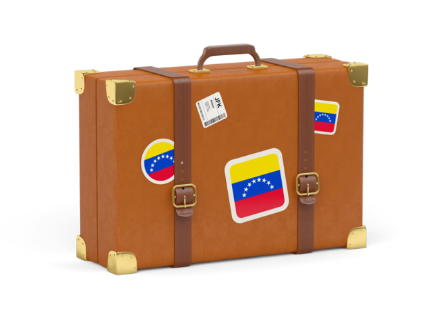 Travel suitcase icon. Download flag icon of Venezuela at PNG format