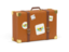 Virgin Islands of the United States. Travel suitcase icon. Download icon.