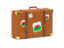 Wales. Travel suitcase icon. Download icon.