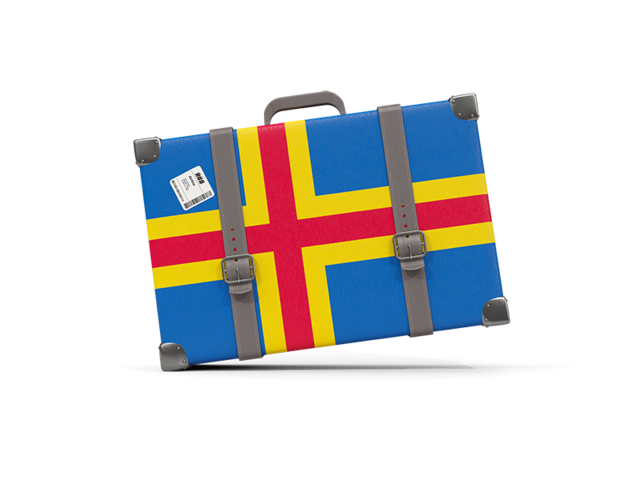 Traveling icon. Download flag icon of Aland Islands at PNG format
