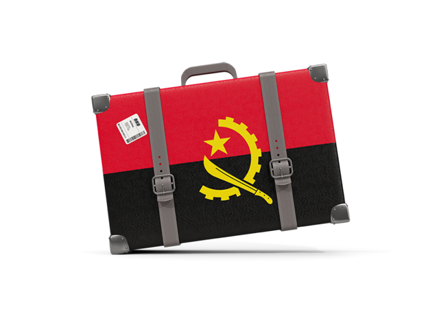 Traveling icon. Download flag icon of Angola at PNG format