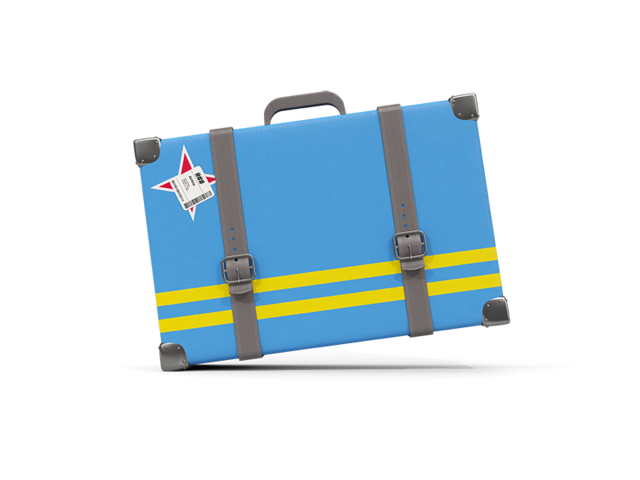 Traveling icon. Download flag icon of Aruba at PNG format