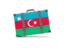 Azerbaijan. Traveling icon. Download icon.