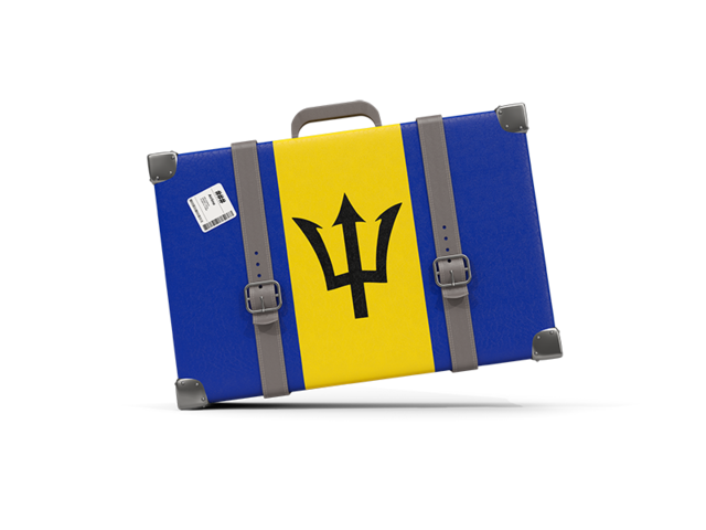Traveling icon. Download flag icon of Barbados at PNG format