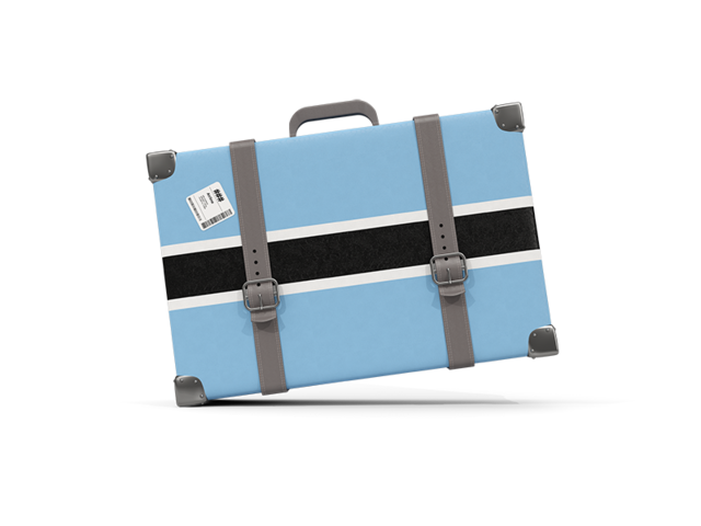 Traveling icon. Download flag icon of Botswana at PNG format