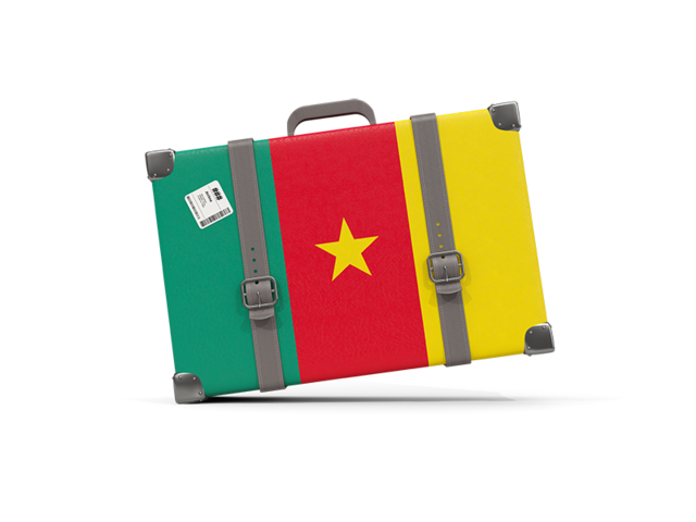 Traveling icon. Download flag icon of Cameroon at PNG format