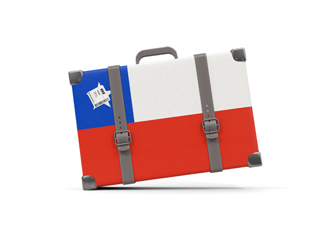 Туристическая иконка. Скачать флаг. Чили