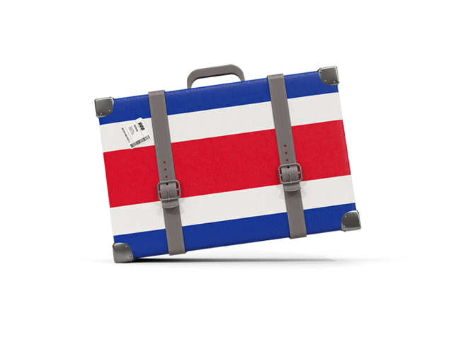 Туристическая иконка. Скачать флаг. Коста-Рика