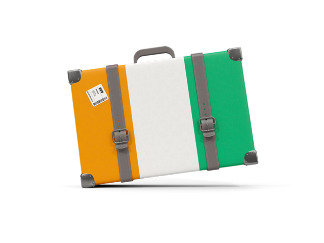 Traveling icon. Download flag icon of Cote d'Ivoire at PNG format