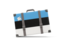 Estonia. Traveling icon. Download icon.