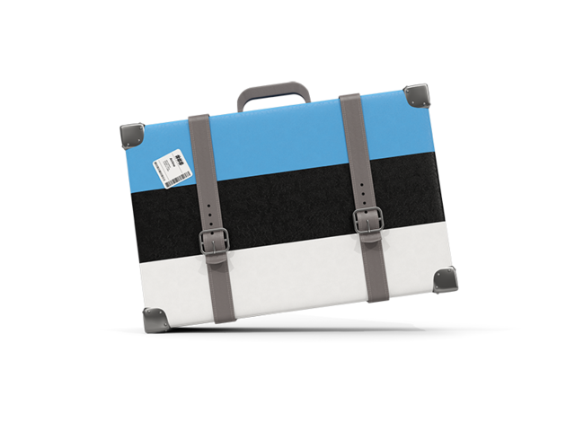 Туристическая иконка. Скачать флаг. Эстония