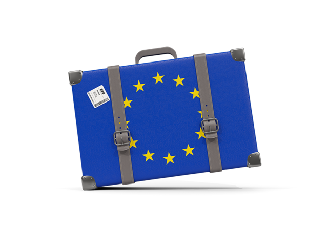 Туристическая иконка. Скачать флаг. Европейский союз