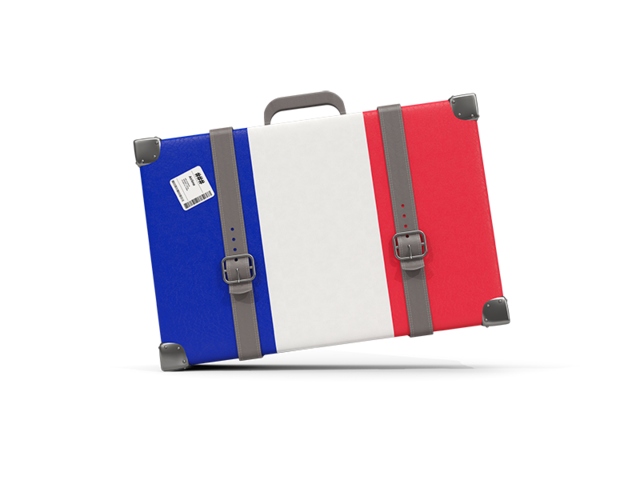 Туристическая иконка. Скачать флаг. Франция