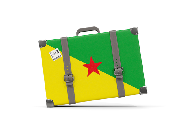 Traveling icon. Download flag icon of French Guiana at PNG format