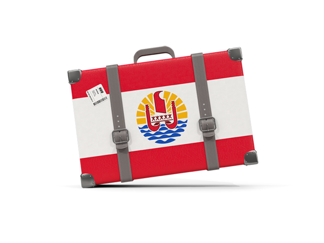 Туристическая иконка. Скачать флаг. Французская Полинезия