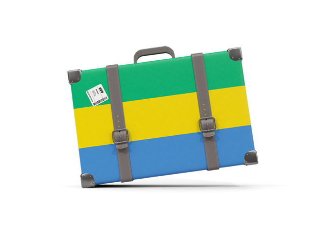 Traveling icon. Download flag icon of Gabon at PNG format