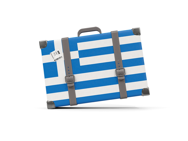 Traveling icon. Download flag icon of Greece at PNG format