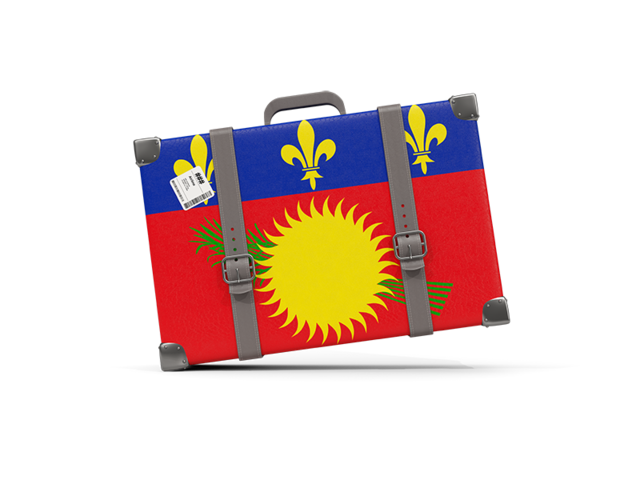 Traveling icon. Download flag icon of Guadeloupe at PNG format