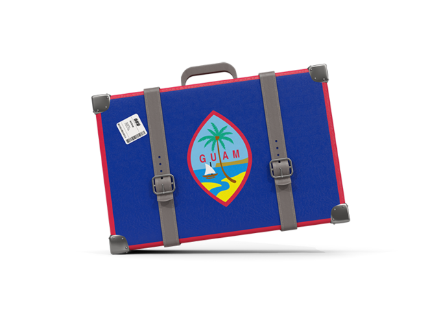 Traveling icon. Download flag icon of Guam at PNG format