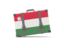 Hungary. Traveling icon. Download icon.