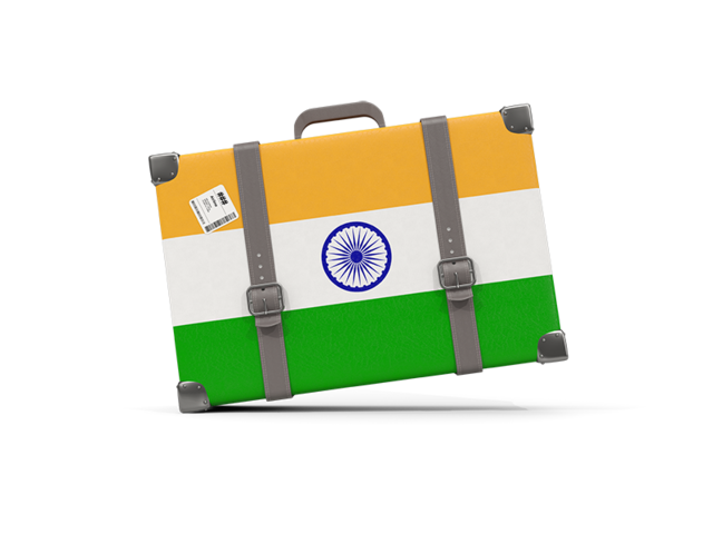 Туристическая иконка. Скачать флаг. Индия
