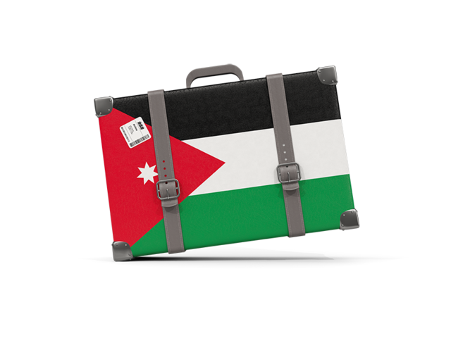 Traveling icon. Download flag icon of Jordan at PNG format
