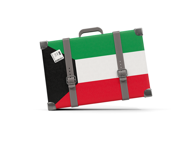 Traveling icon. Download flag icon of Kuwait at PNG format